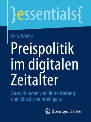 cover image of Preispolitik im digitalen Zeitalter